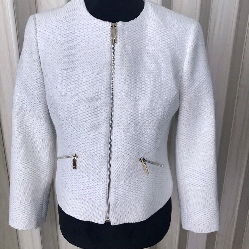 TED BAKER, LONDON ,WHITE JACKET